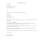 Formal Notice of Resignation sample gratis en premium templates