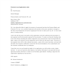 Personal Bank Loan Application Letter gratis en premium templates