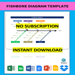 template topic preview image fishbone diagram template sheet in excel