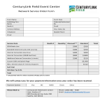 template topic preview image Network Service Order Form