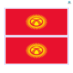 template topic preview image Kyrgyzstan Flag