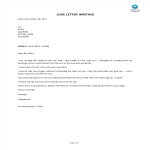 template topic preview image Love Letter Writing