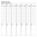 Sample Medication Tracking gratis en premium templates