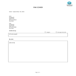 Fax voorpagina gratis en premium templates