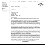 Vorschaubild der VorlagePolice Commissioner Complaint Letter