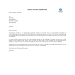 template preview imageSales Letter Template