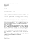 Bank Job Application Letter gratis en premium templates