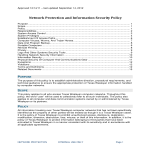 template topic preview image Network Protection And Info Security Policy