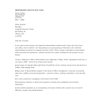 template topic preview image Administrative Clerical worker Cover Letter