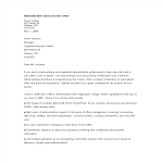 Administrative Clerical worker Cover Letter gratis en premium templates