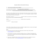 Rental Termination Letter From Tenant gratis en premium templates