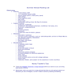 template topic preview image Packing List For Summer Vacation