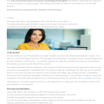 Human Resources Administrative Assistant Job Description gratis en premium templates