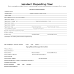 Incident Reporting Tool gratis en premium templates