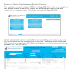 template topic preview image Employee Vacation And Benefits Tracking
