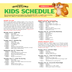 template topic preview image Kids Day and Night Event Schedule