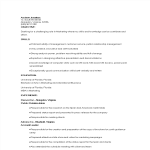 template topic preview image Marketing College Student Resume