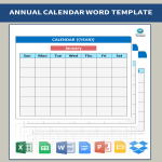 template topic preview image Calendar Template Word