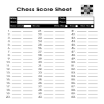 template topic preview image Chess Score Sheet