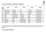 template topic preview image Event Schedule Christmas Program