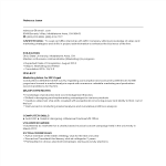 template topic preview image Marketing Internship Resume