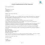 Flight Delay Claim Letter gratis en premium templates