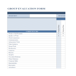 Performance review worksheet in Excel gratis en premium templates