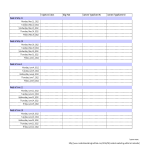Excel Content Calendar gratis en premium templates