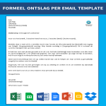 Email Ontslagbrief aan Baas gratis en premium templates