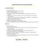 template topic preview image Awesome Dinner Party Checklist