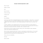 template topic preview image Sample Solicited Application Letter