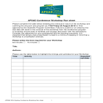 template topic preview image Conference Run Sheet