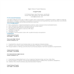template topic preview image High School Coach Resume
