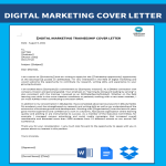 Cover Letter Digital Marketing gratis en premium templates
