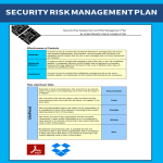 Security Risk Management Plan gratis en premium templates