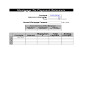 Mortgage Re-Payment Schedule Excel gratis en premium templates