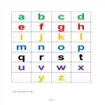 Alphabet Small Caps gratis en premium templates