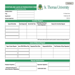 Overtime Leave Authorization Form gratis en premium templates