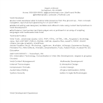 template topic preview image Sample Technical Resume Format