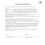 image Advertisement Agreement