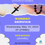 template topic preview image Modern Church Flyer