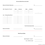 template topic preview image Personal Bank Reconciliation Excel