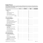 Yearly Budget Planner gratis en premium templates