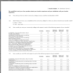 template topic preview image Transfer Student Satisfaction Survey