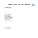 Community Rapport gratis en premium templates