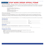 template topic preview image Stop Work Order Appeal Form Sample Format