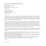 Faculty Recommendation Letter gratis en premium templates