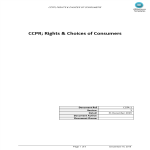 CCPA Rights and Choices Form gratis en premium templates