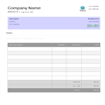 Invoice gratis en premium templates