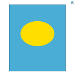Palau Flag gratis en premium templates